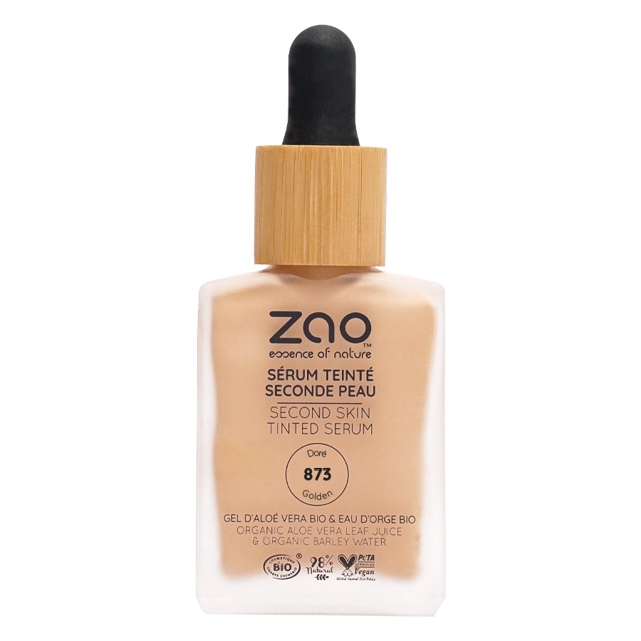 Second skin tinted serum