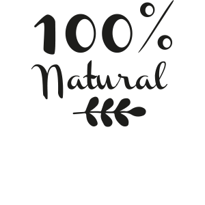 100% natural