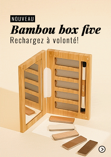 Réduction des déchets avec ZAO makeup
