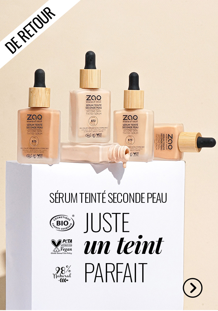 Réduction des déchets avec ZAO makeup