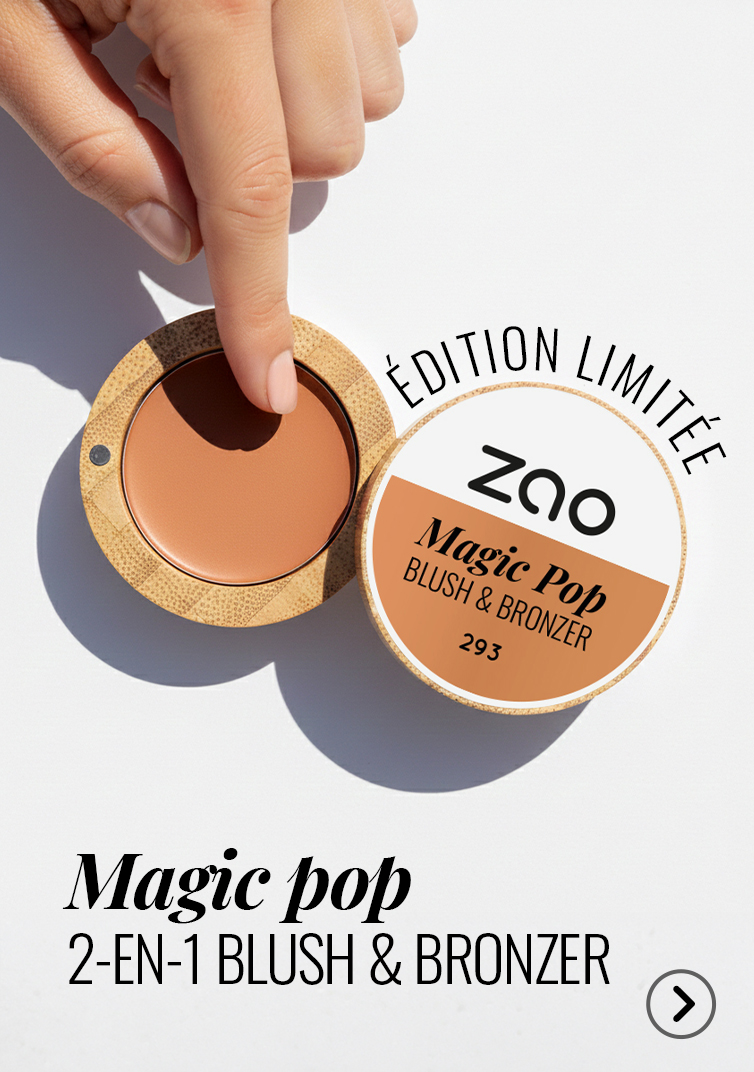 Réduction des déchets avec ZAO makeup