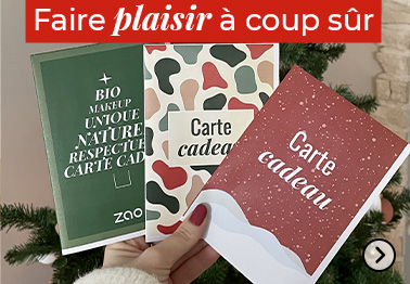 Petits prix chez ZAO makeup